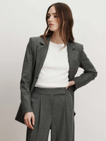 Veronica Beard Ryanne Wool Jersey Jacket