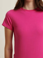 Patrick Assaraf SS Iconic Sublime Fitted Crewneck