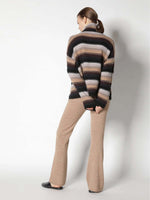 Sminfinity Pure &amp; Fluffy Striped Turtleneck