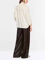 Marc Cain Elegant Blouse with Pleated Details