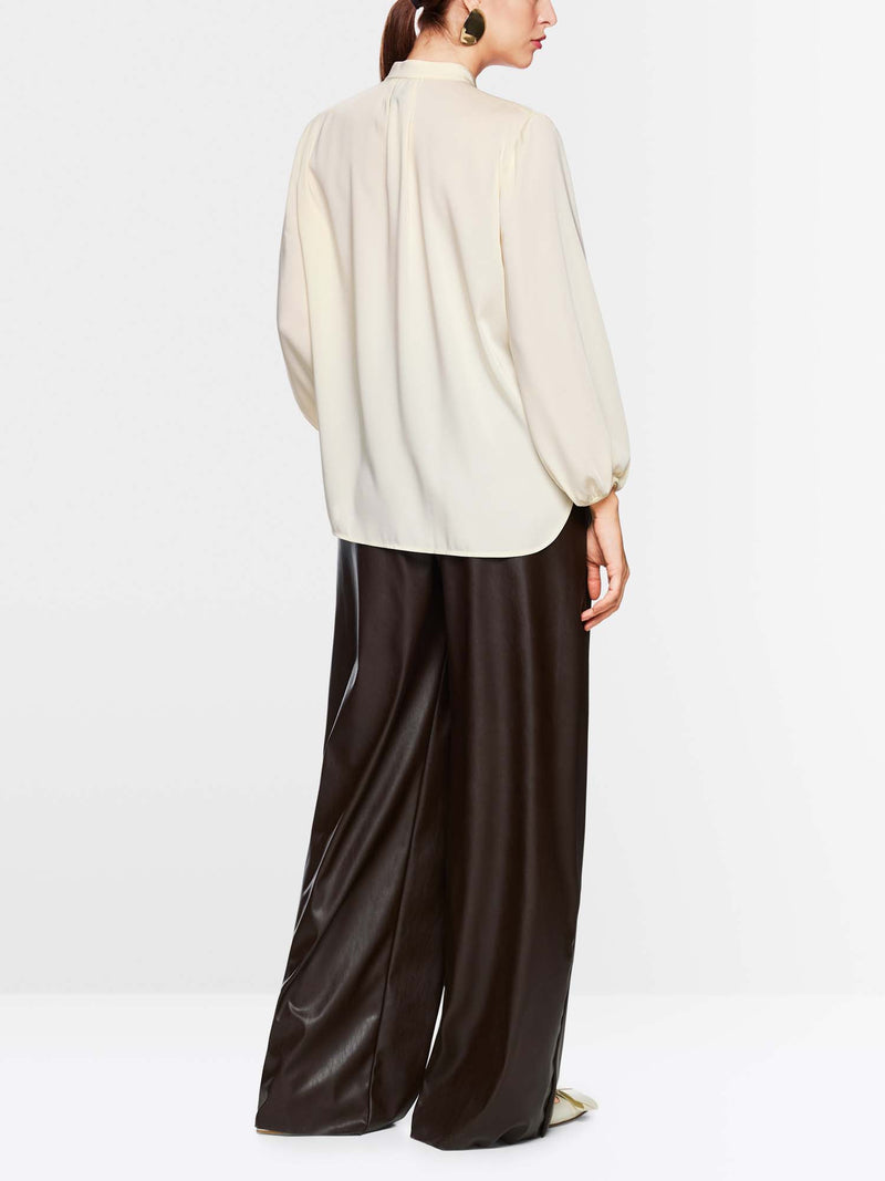 Marc Cain Elegant Blouse with Pleated Details