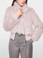 Marc Cain Short Faux Fur Jacket