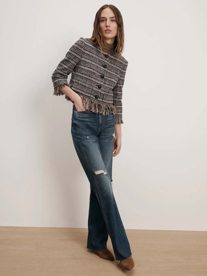 Veronica Beard Lyons Fringe Jacket