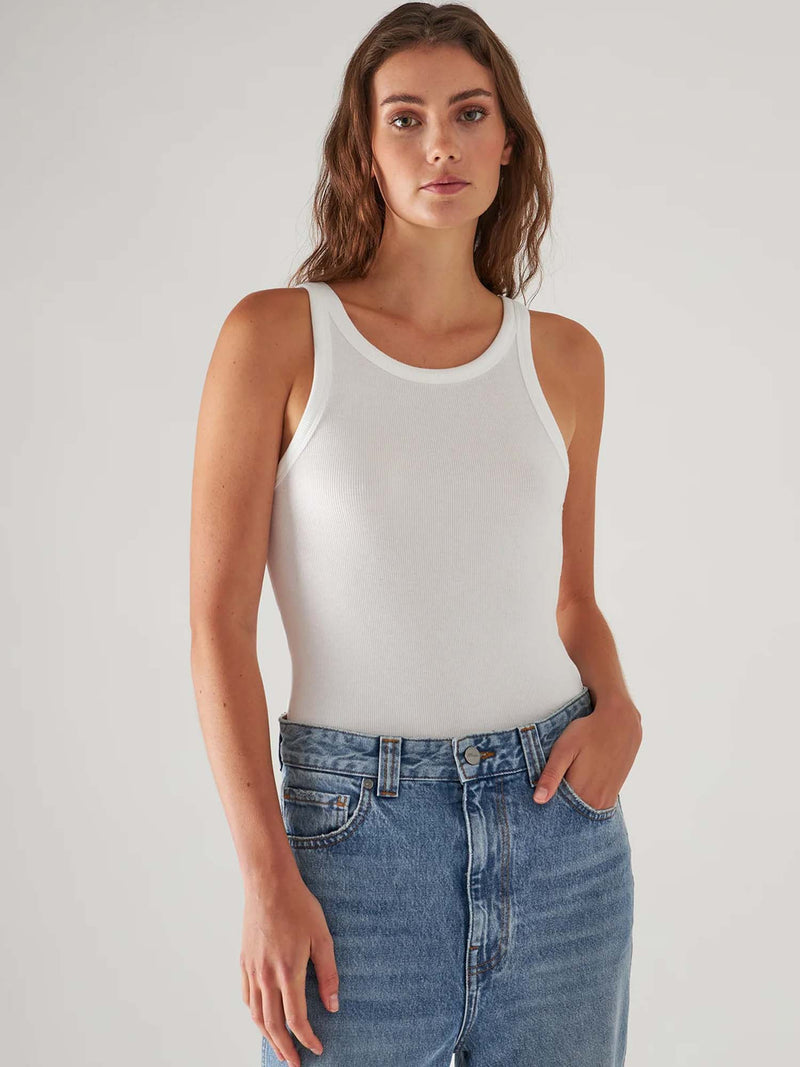 Patrick Assaraf High Crew Rib Tank