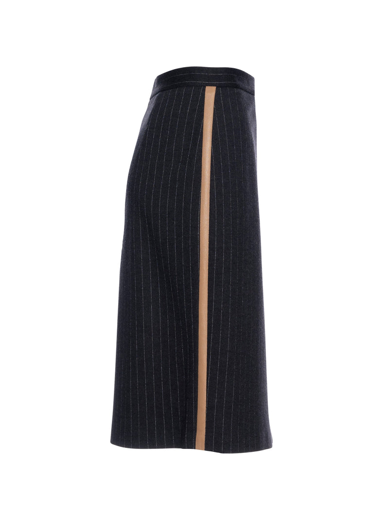 Max Mara Eracle Jersey Striped Skirt