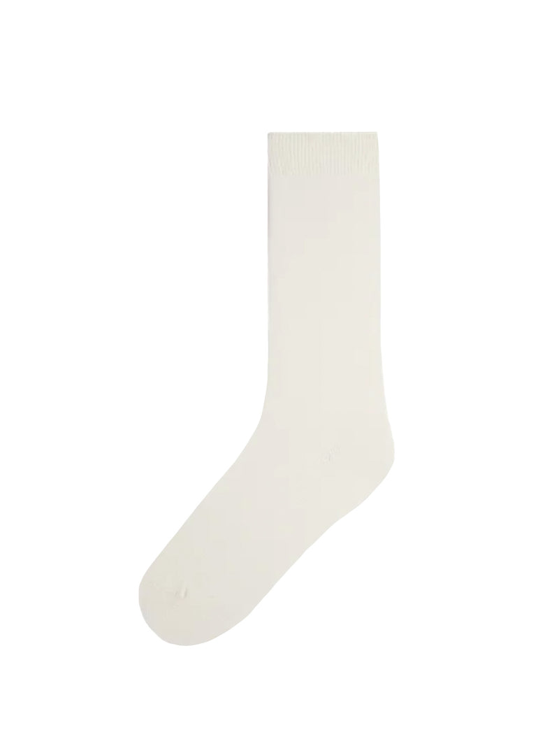 Bleu For√™t Wool & Silk Jersey Knit Socks