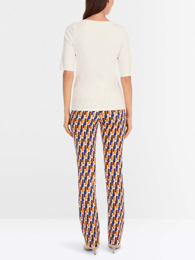 Marc Cain T-shirt with Mid-Length Sleeves
