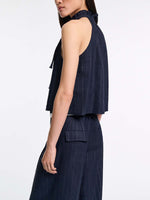 Dorothee Schumacher Modern Sophistication Pinstripe Top