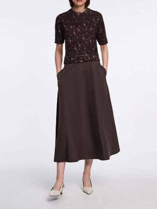 Dorothee Schumacher Delicate Statement Short Sleeve Pullover