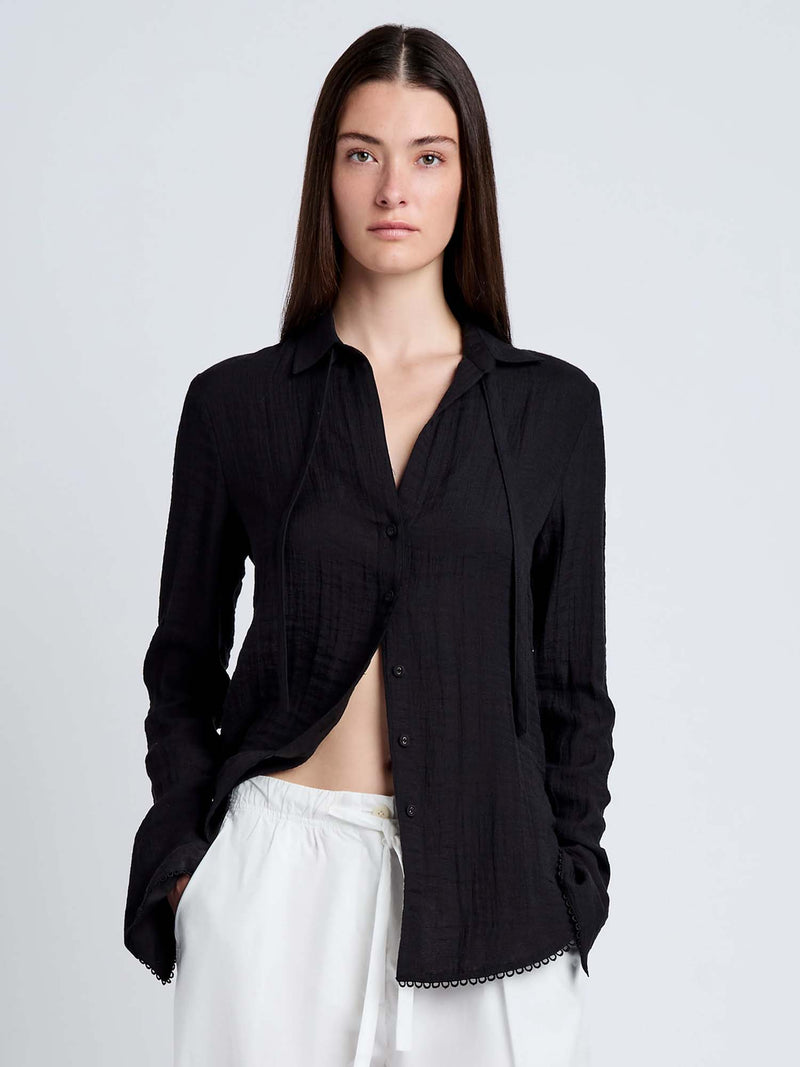 Proenza Schouler Cami Crinkle Shirt