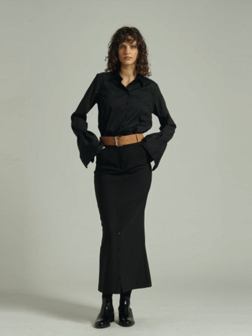 Sara Roka Bella Button-Up Blouse