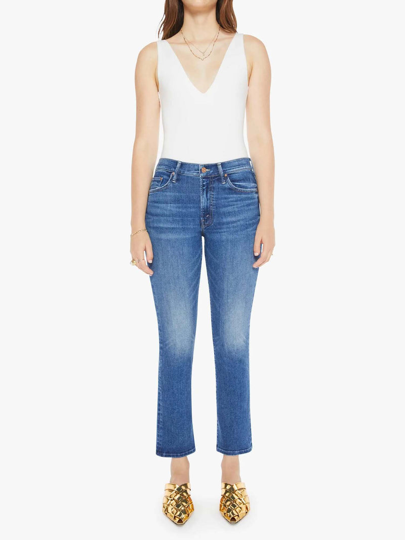 Mother The Insider Flood Cropped Jean