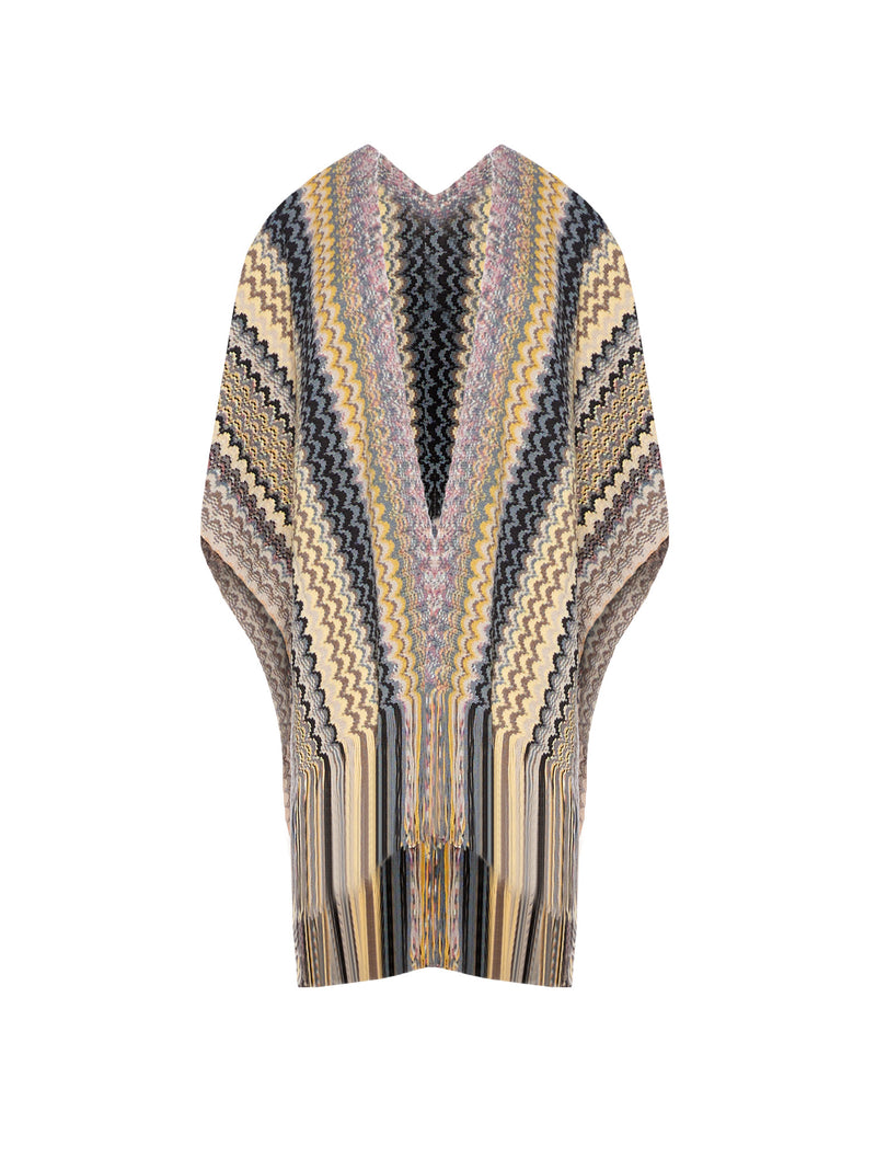 Missoni Cape with Fringes