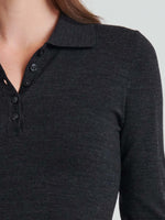 Patrick Assaraf Merino Fitted Polo