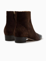 Arteana Brera 30 Suede and Patent Bootie