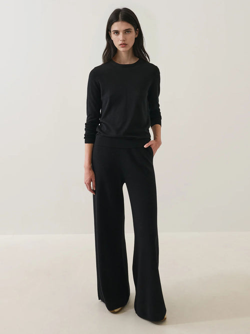 Patrick Assaraf Merino Fitted Crewneck