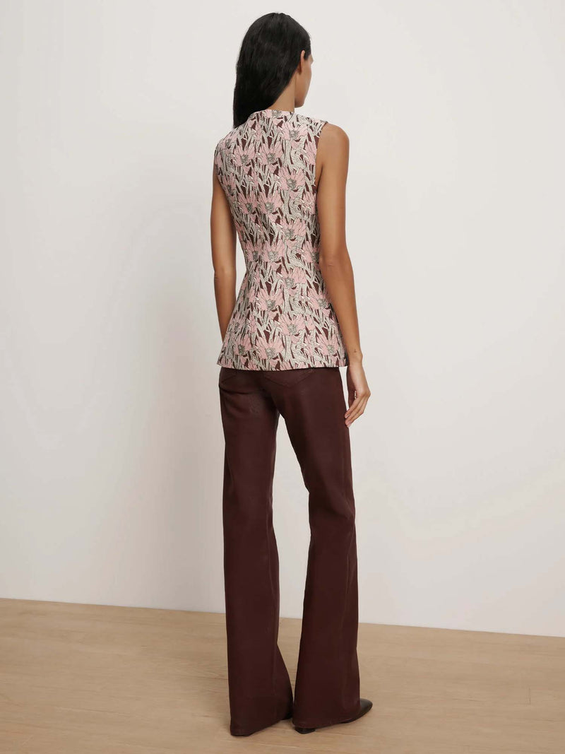 Veronica Beard Jessup Floral Vest