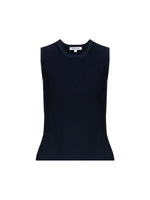 Veronica Beard Sid Rib Knit Tank