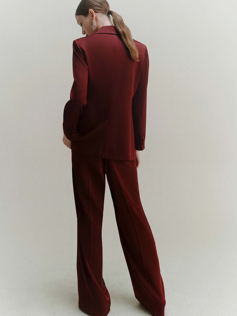 Marella Cognac Satin Jacket