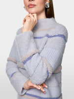 Marc Cain Knitted Striped Sweater
