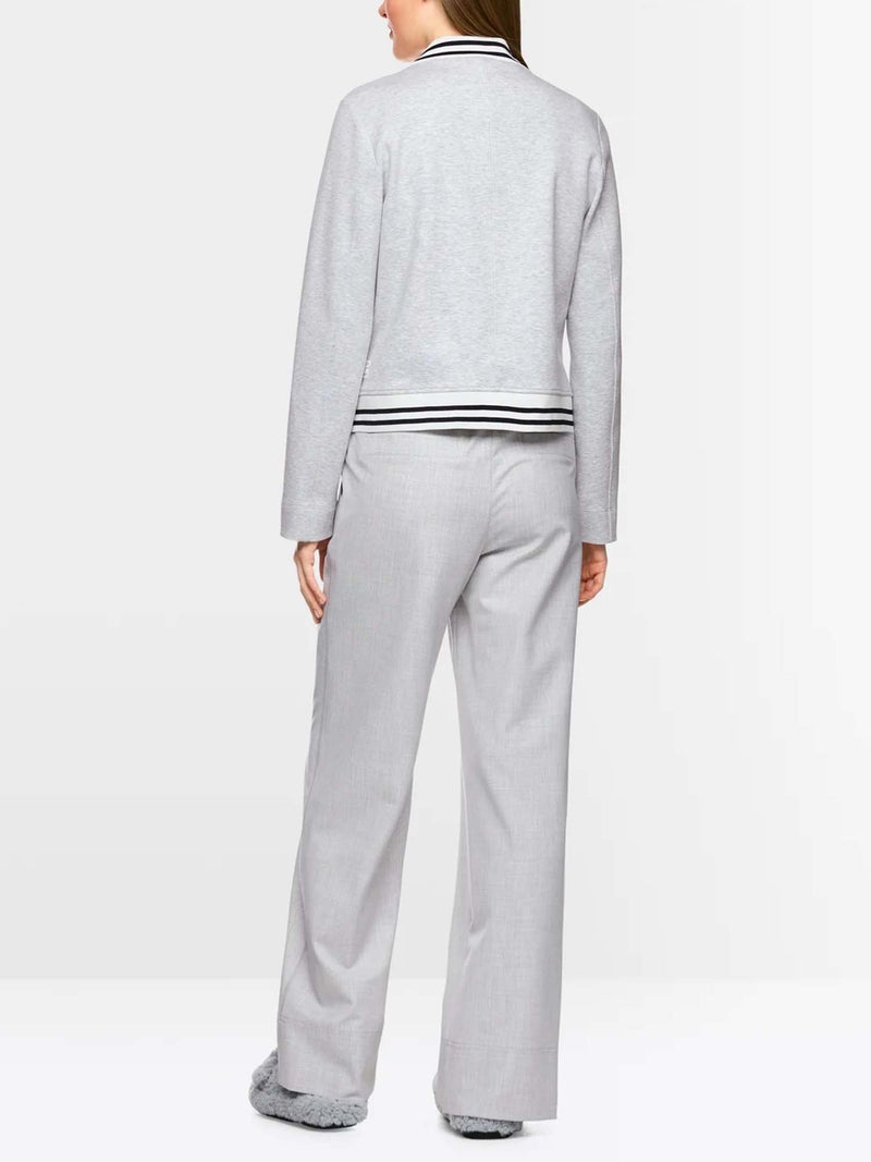Marc Cain Sports Striped Collar Fitted Blazer