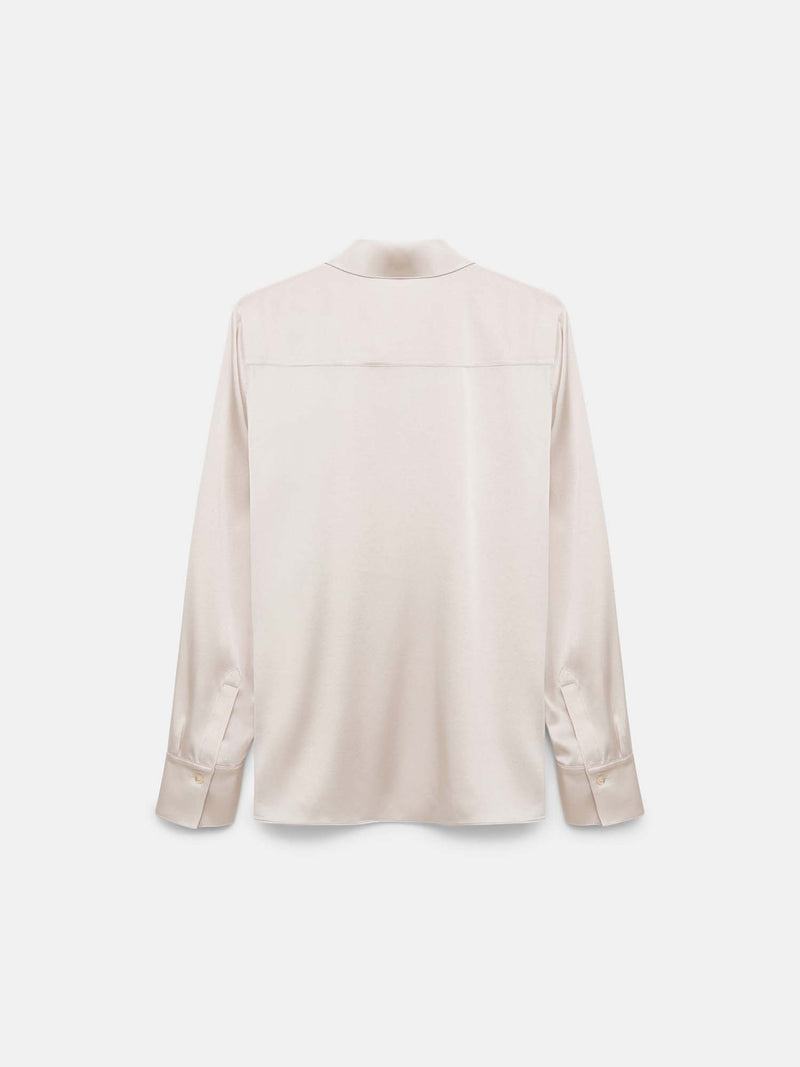 Dorothee Schumacher Sense of Shine Silk Satin Blouse