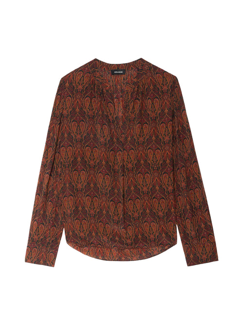 Zadig &amp; Voltaire Tinko Soft Paisley Blouse
