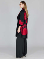 Mi Jong Lee Orchid Jacquard Oversized Jacket