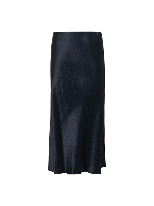 MM Alessio Satin Midi Skirt