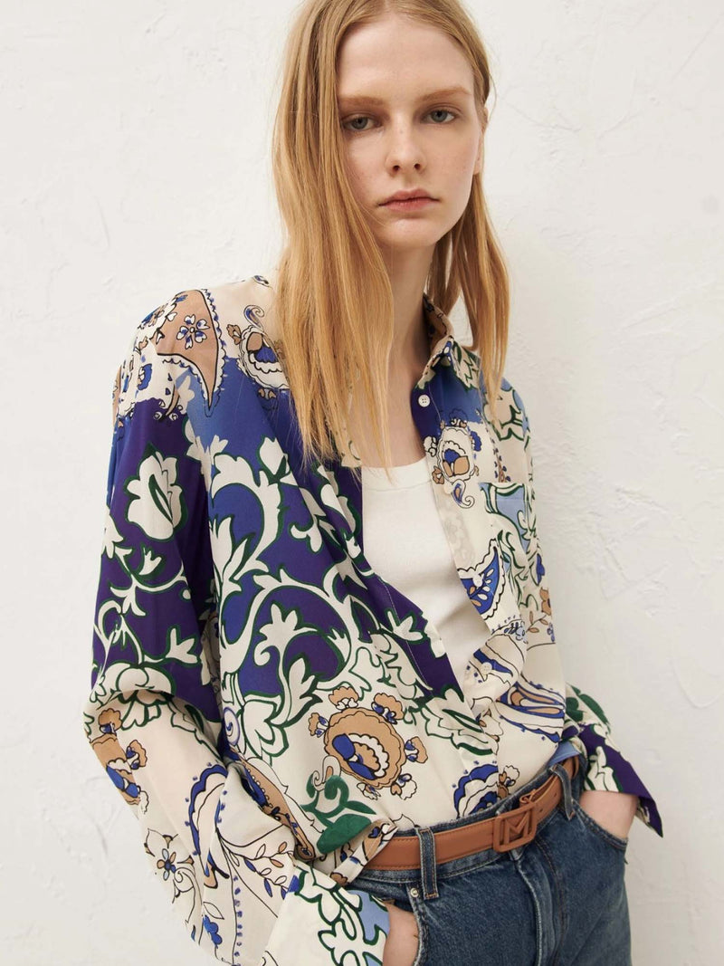 Marella Lava Silk Blouse