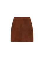 Marella Alfa Leather Skirt