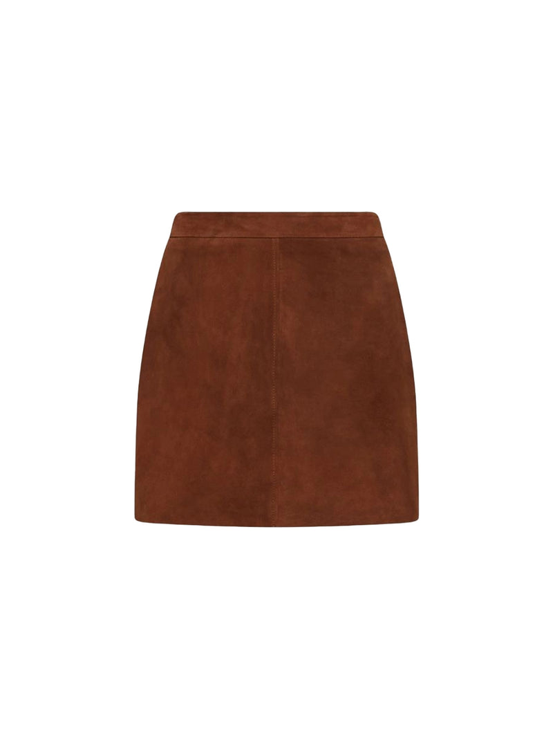 Marella Alfa Leather Skirt