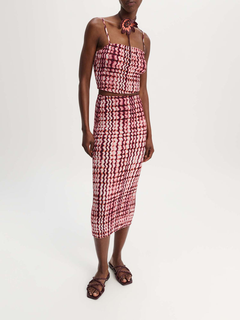 Dorothee Schumacher Checked Statement Skirt