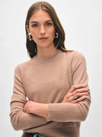 White + Warren Shrunken Classic Cashmere Crewneck