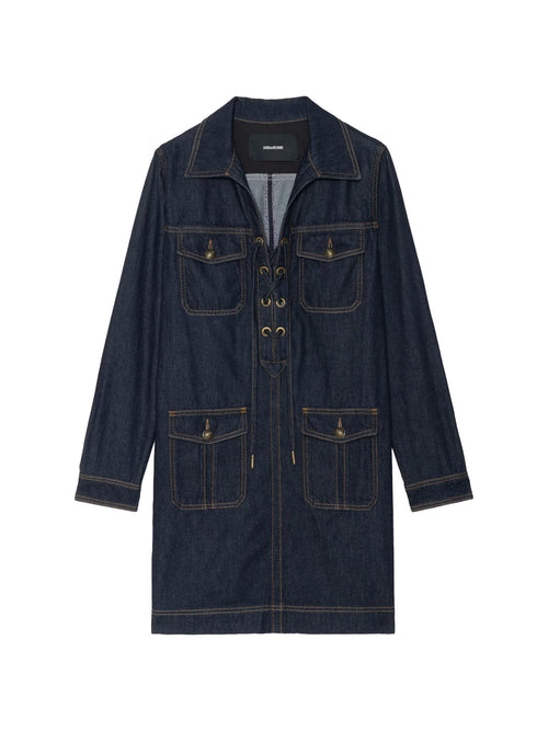 Zadig &amp; Voltaire Remacha Denim Dress