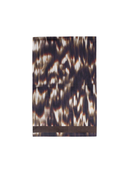 Abstract Double Silk Foulard