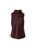 Veronica Beard Tam Silk Sleeveless Top