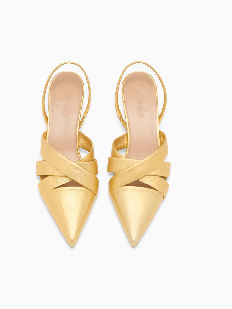 Ulla Johnson Tahlia Woven Kitten Heel