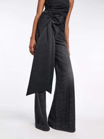 Dorothee Schumacher Poplin Power Sleeveless Top with Silk Duchesse Satin Bow