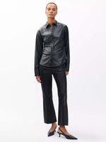 Rag &amp; Bone Irina Leather Kick Flare Pant