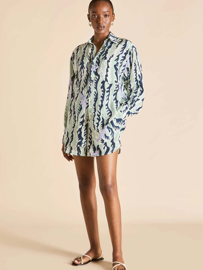 Olivia von Halle Kick Pajamas
