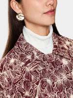 Marc Cain Embroidered Pattern Jacket