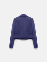 Dorothee Schumacher Emotional Essence Cropped Double Breasted Jacket