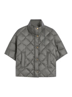 Max Mara Cube Tresi Quilted Poncho