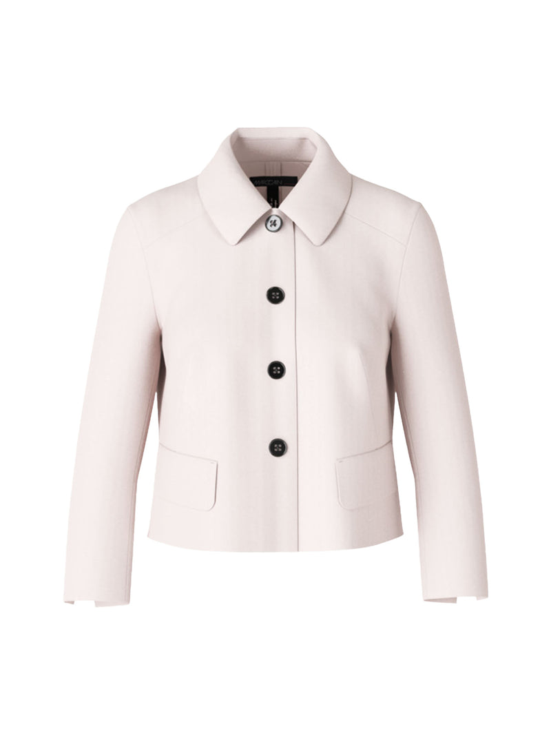 Marc Cain Additions Short Jacket with Kent Collar