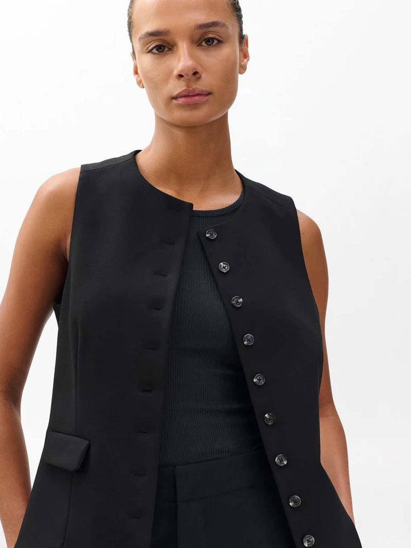 Rag &amp; Bone Irina Ponte Long Vest