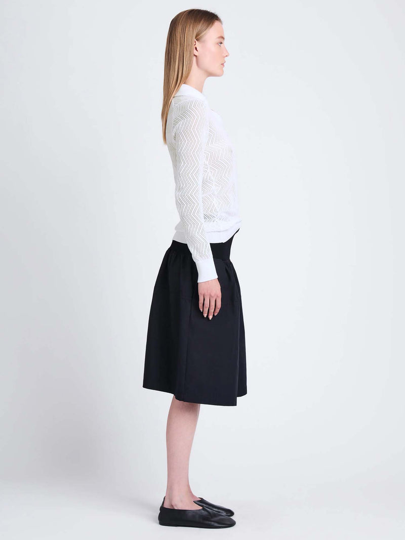 Proenza Schouler Agnes Polo Knit