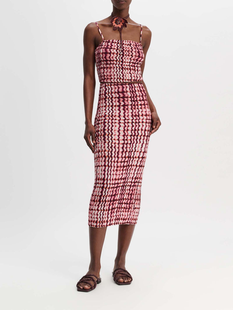 Dorothee Schumacher Checked Statement Skirt