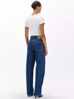 Rag &amp; Bone Feather Weight Logan Mr Wide Leg Jeans