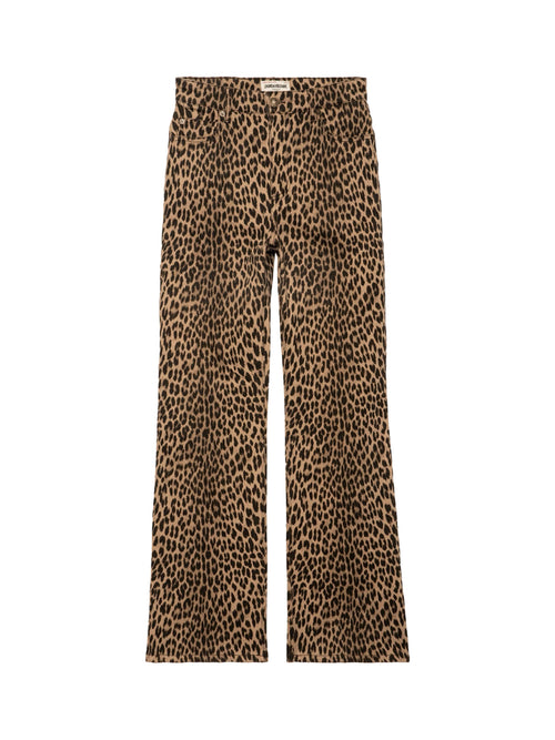 Zadig &amp; Voltaire Evy Leopard Jeans